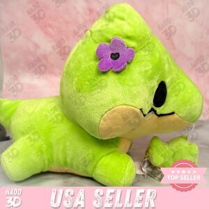 Birduyen Crocus Crocodile Plush 14” Inch Doll SET Round 1 Prize Bird Uyen Toy